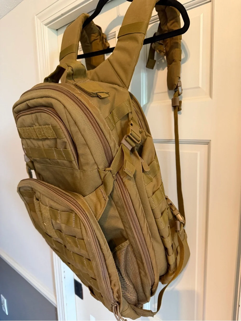 5.11 72hr Tactical Utility Backpack in Tan - Durable Men's Travel & Gear Bag